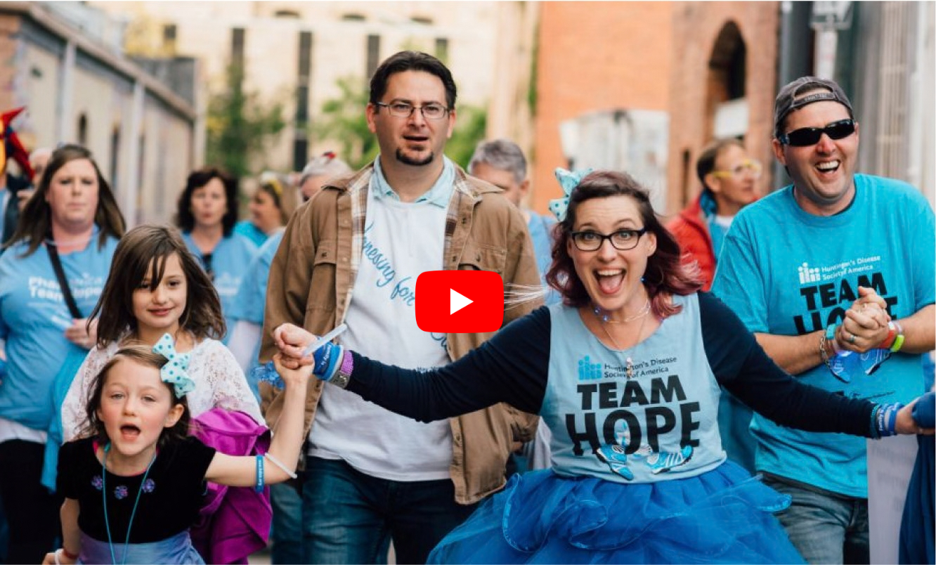 Team Hope Walk participants excited about walking together
